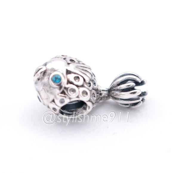 Authentic PANDORA Splish-Splash Fish Charm Pandora - 791108TPP - Picture 8 of 14